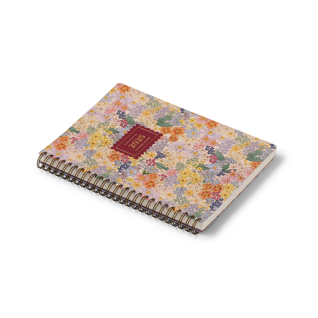 Rifle Paper Co. 2025 12-Month Softcover Spiral Planner - Mimi