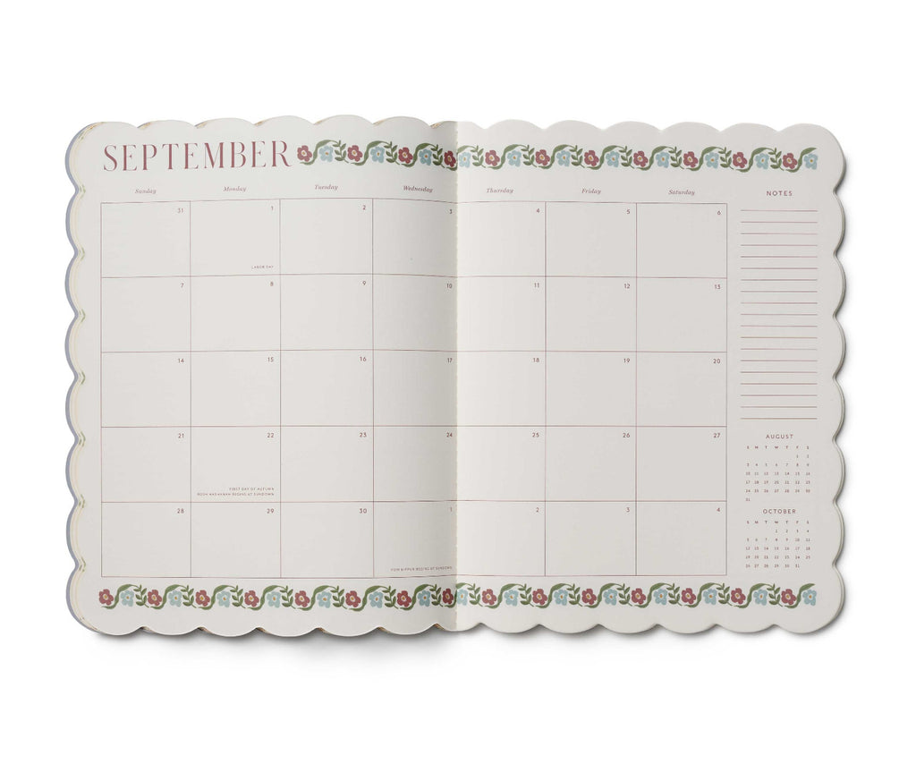 Rifle Paper Co - 2025-2026 Delphine 12-Month Academic Appointment Notebook