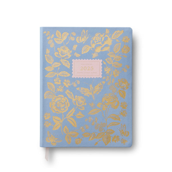 Rifle Paper Co. 2025 12-Month Bookbound Planner - English Rose