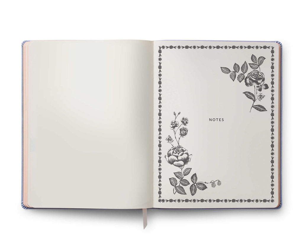 Rifle Paper Co. 2025 12-Month Bookbound Planner - English Rose