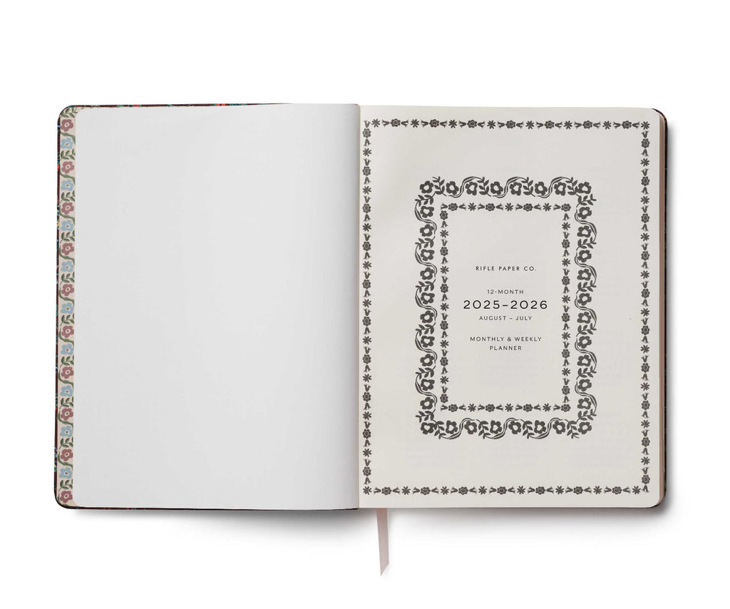 Rifle Paper Co - 2025-2026 Gracie 12-Month Academic Bookbound Planner