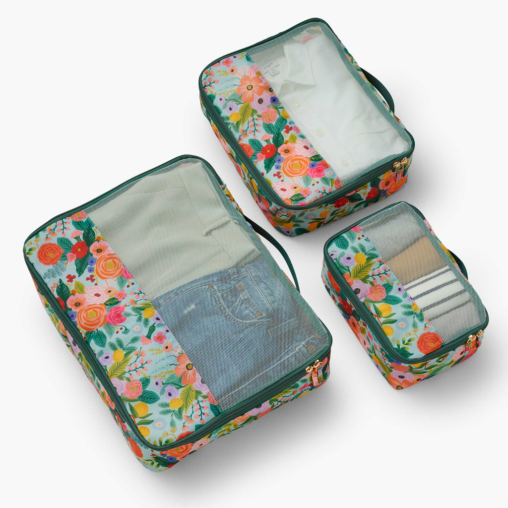 Rifle Paper Co. Garden Party Packing Cube Set