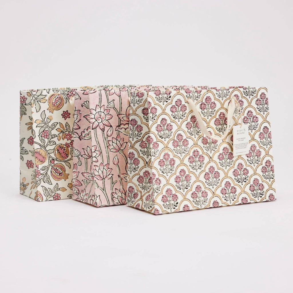 Floral-patterned box on a white background