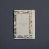 Greeting card with floral design and 'Happy Birthday To You' text on a dark gray background