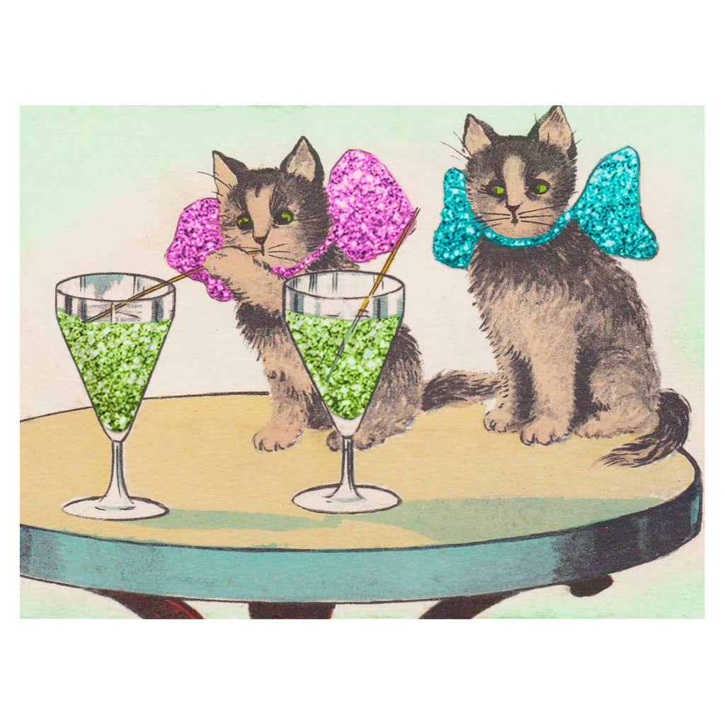 Madame Treacle - Party Cats Birthday Card