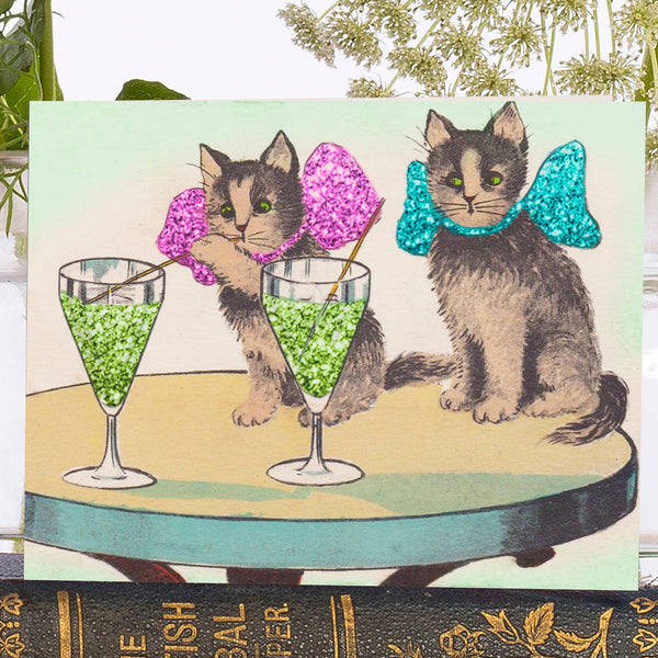 Madame Treacle - Party Cats Birthday Card