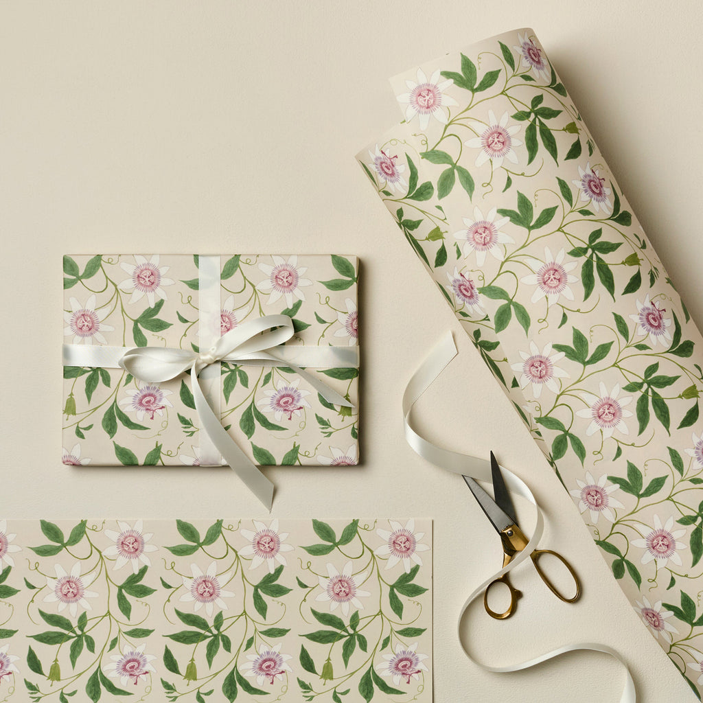 Wanderlust Paper Co. Passionflower Gift Wrap