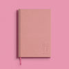 1973 Blank Canvas Pink A5 Lined Notebook