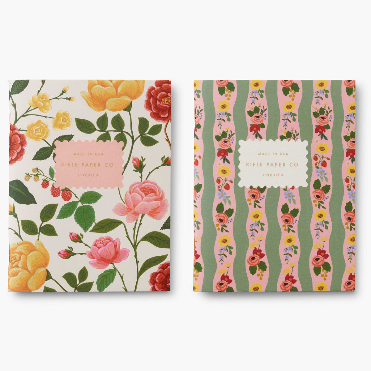 Rifle Paper Co. Pocket Notebooks - Roses– The Paper Parlour
