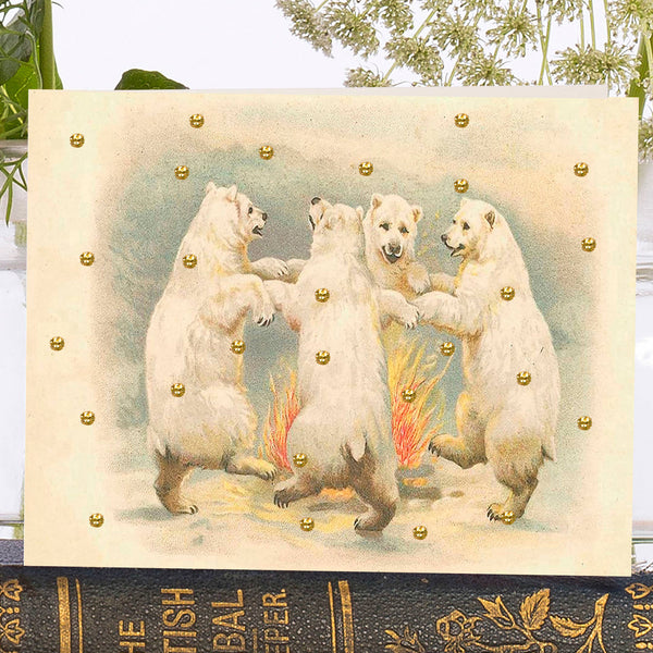 Madame Treacle - Polar Bear Dance Christmas Card