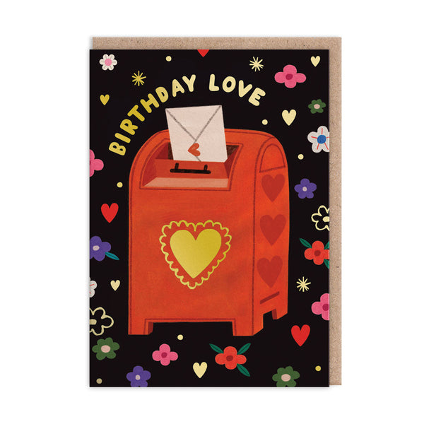 Ohh Deer Birthday Love Postbox Birthday Card