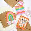 Mifkins - Cake Die Cut Birthday Card