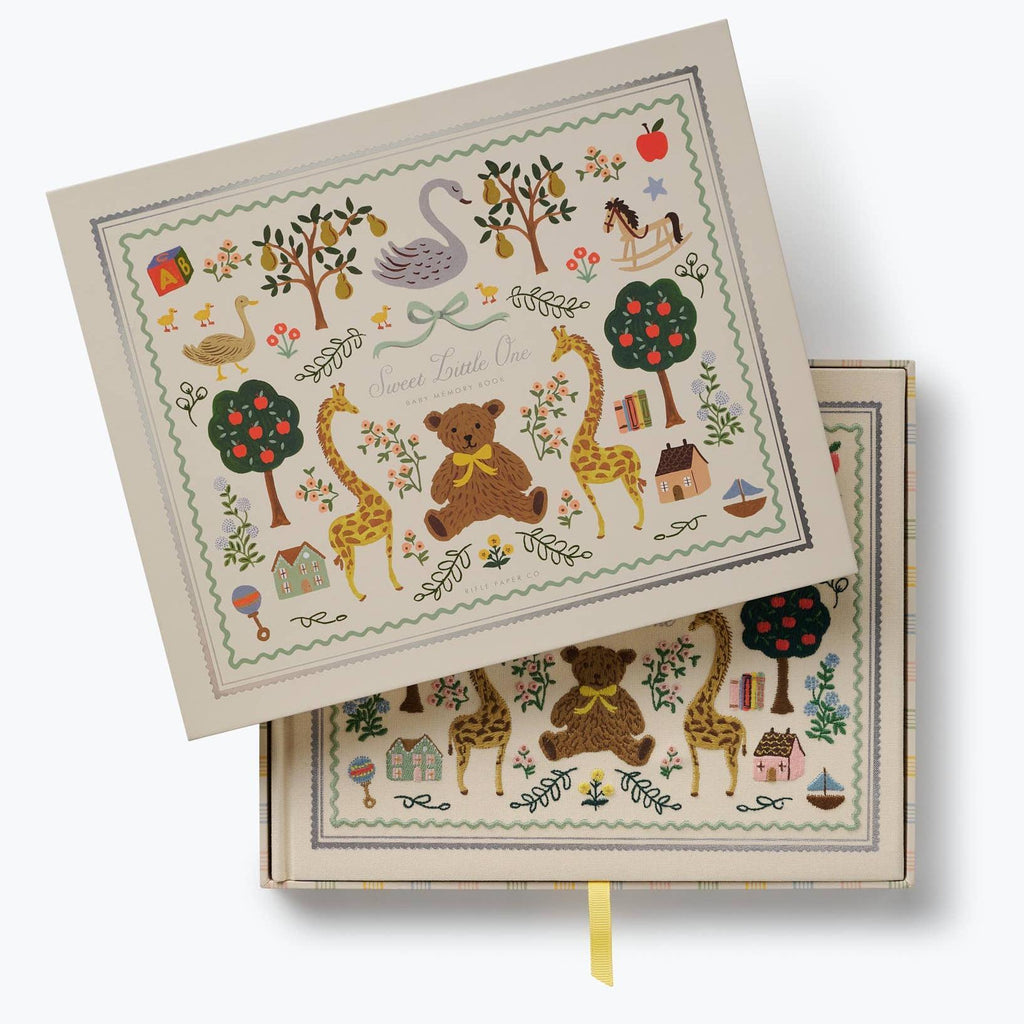 Rifle Paper Co - Storybook Embroidered Baby Book