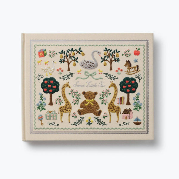 Rifle Paper Co - Storybook Embroidered Baby Book
