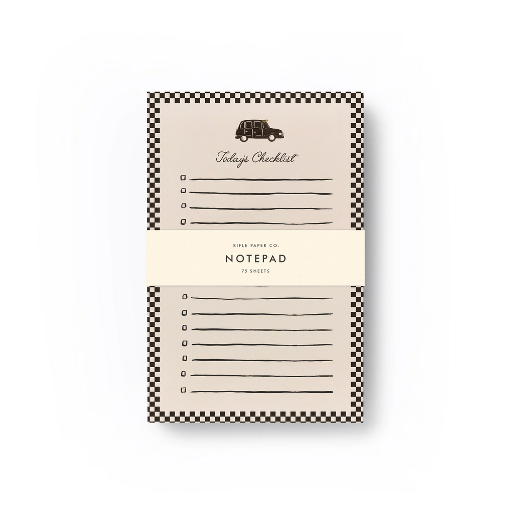 Rifle Paper Co - Today's Checklist Notepad