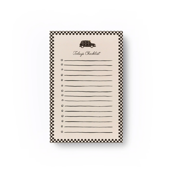 Rifle Paper Co - Today's Checklist Notepad