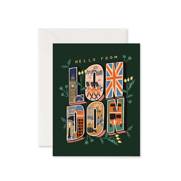Rifle Paper Co. Hello From London Card