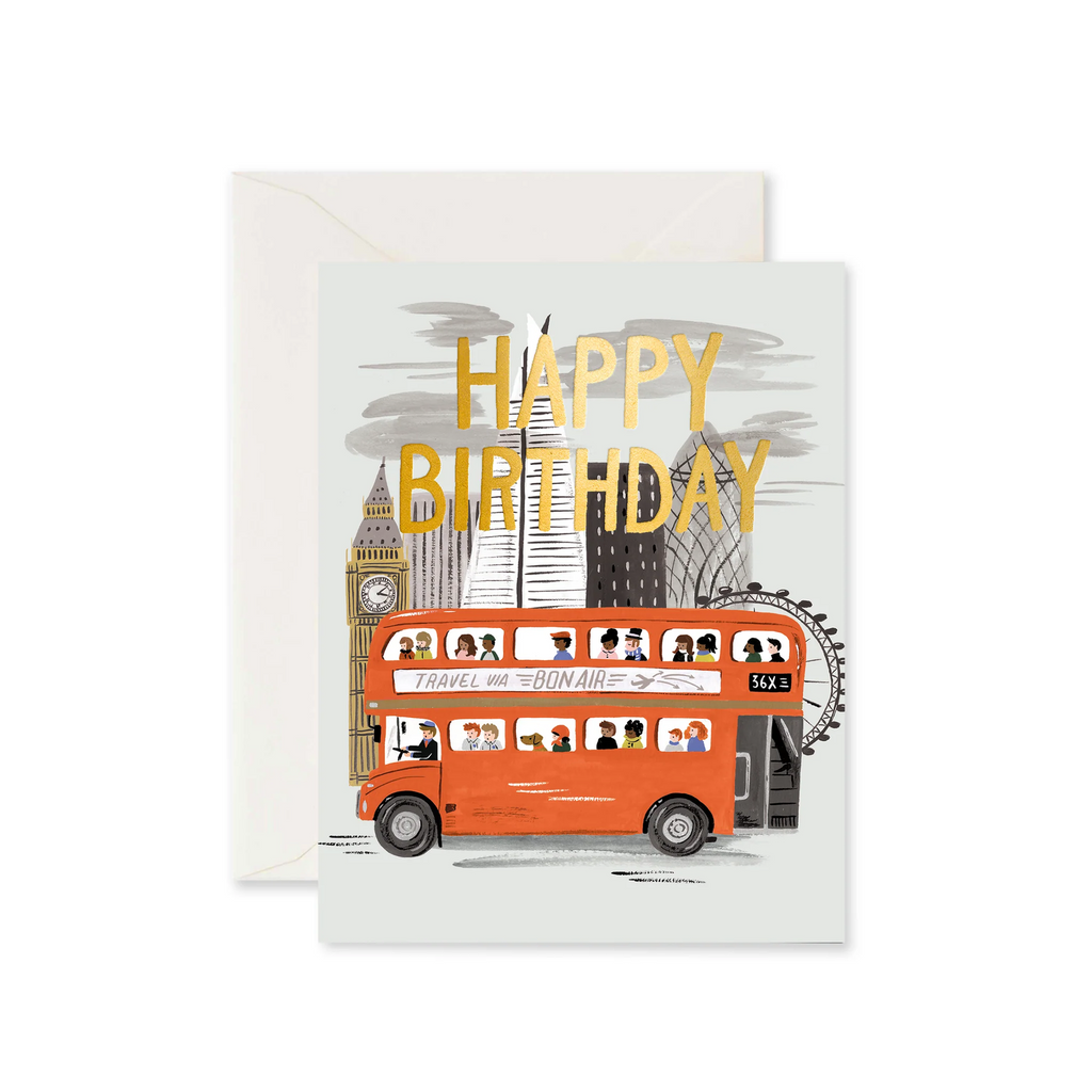 Rifle Paper Co. London Landmarks Birthday Card