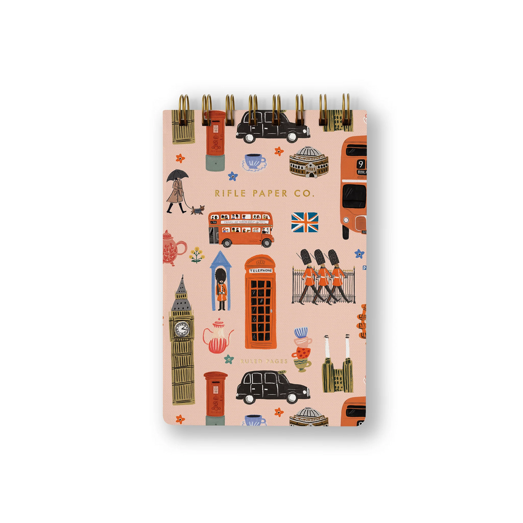 Rifle Paper Co. - London Top Spiral Notepad