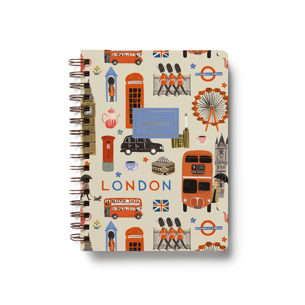 Rifle Paper Co. Spiral Notebook - London