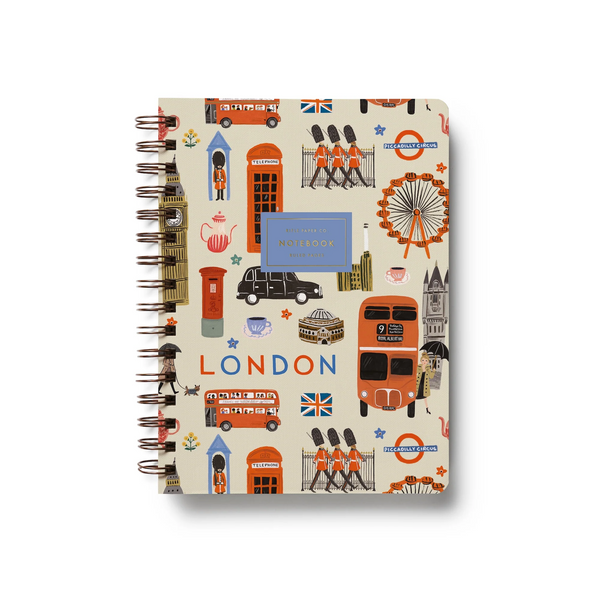 Rifle Paper Co. Spiral Notebook - London