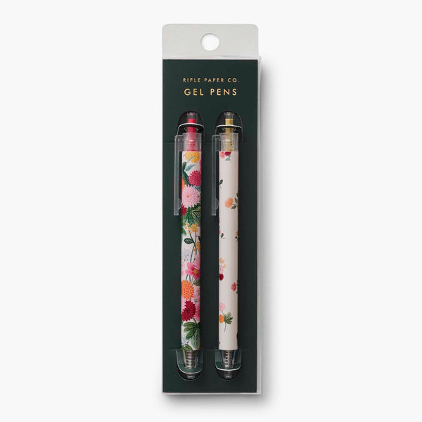Rifle Paper Co. - Dahlia Set of 2 Gel Pens