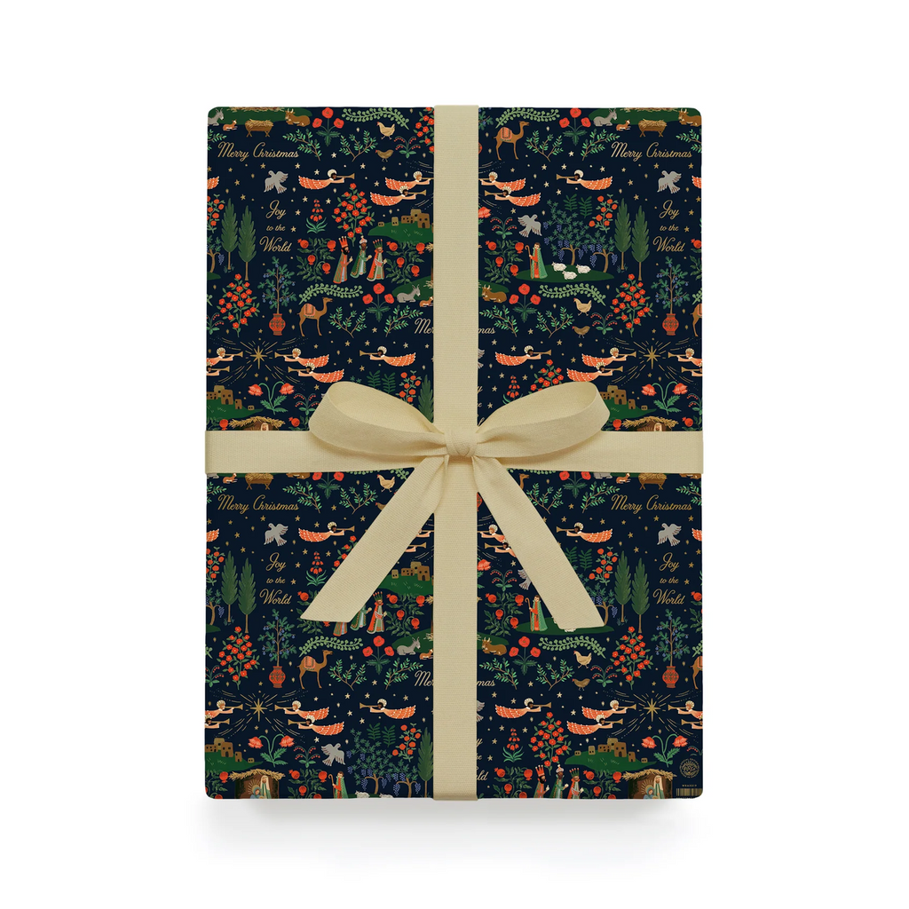 Rifle Paper Co. Nativity Christmas Gift Wrap
