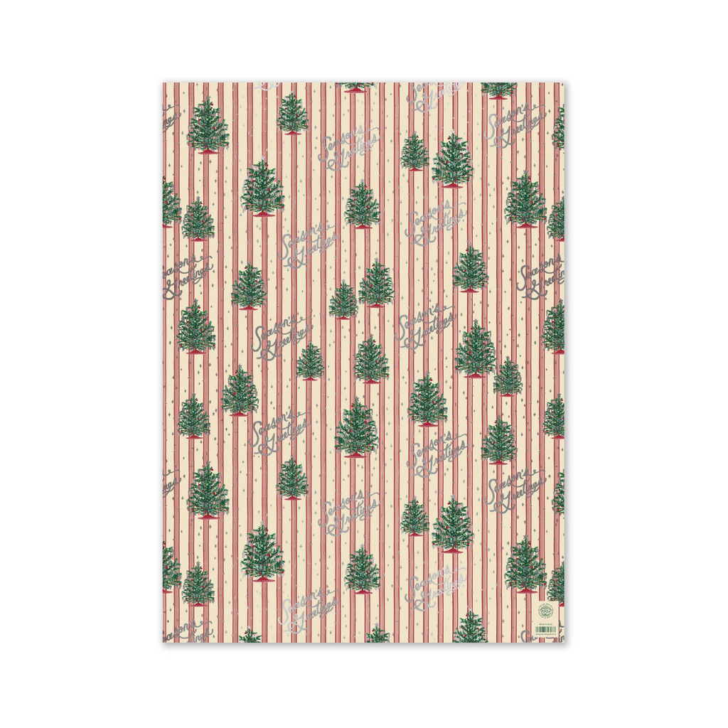 Rifle Paper Co. Tinsel Tree Christmas Gift Wrap