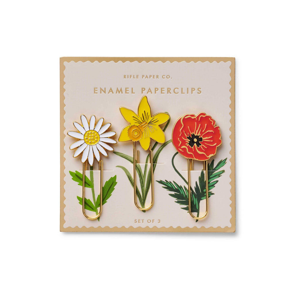 Rifle Paper Co - Garden Study Enamel Paper Clip Set