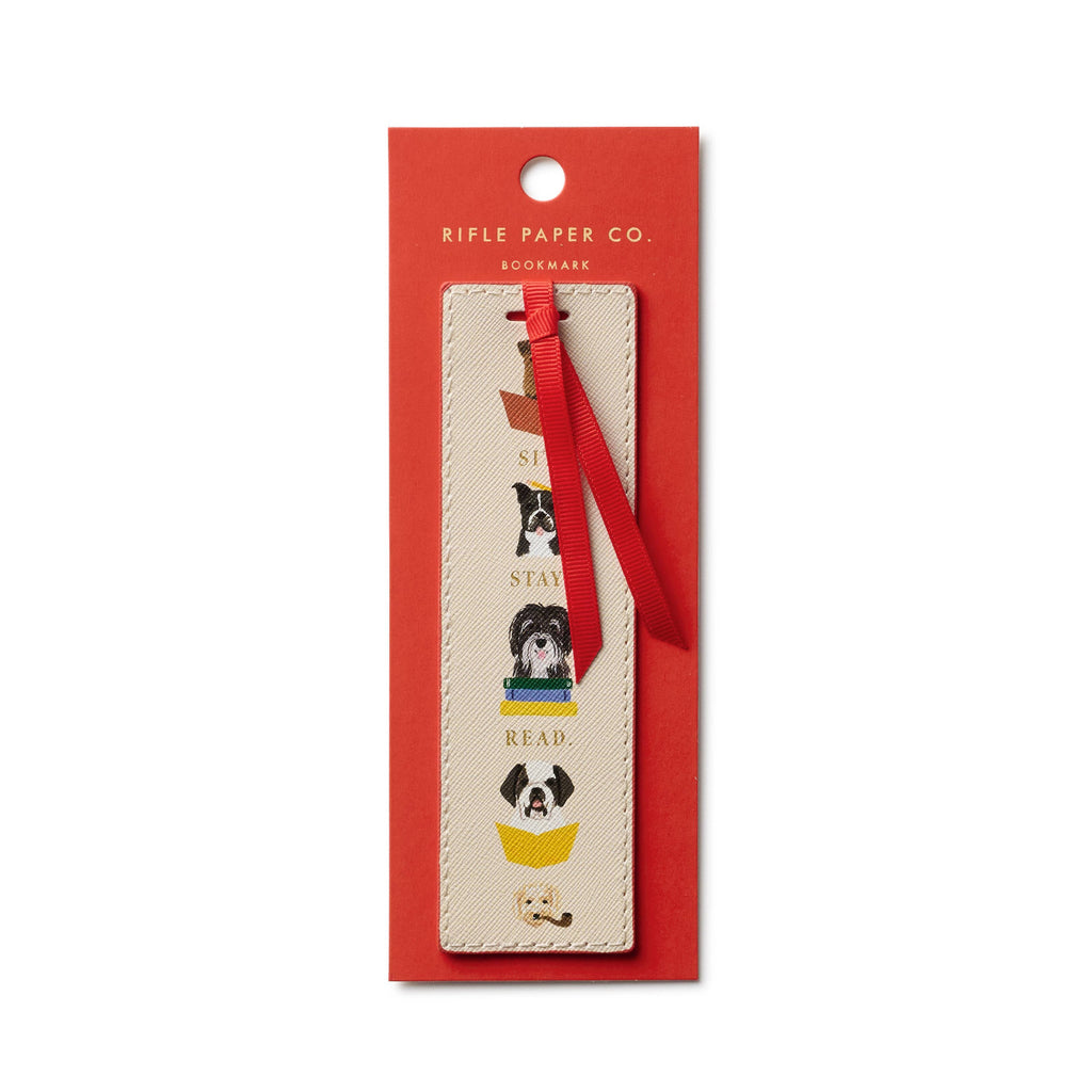 Rifle Paper Co - Studious Dogs Bookmark