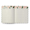 Floral decorated calendar page for September on a white background