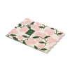 Floral-patterned product on a white background