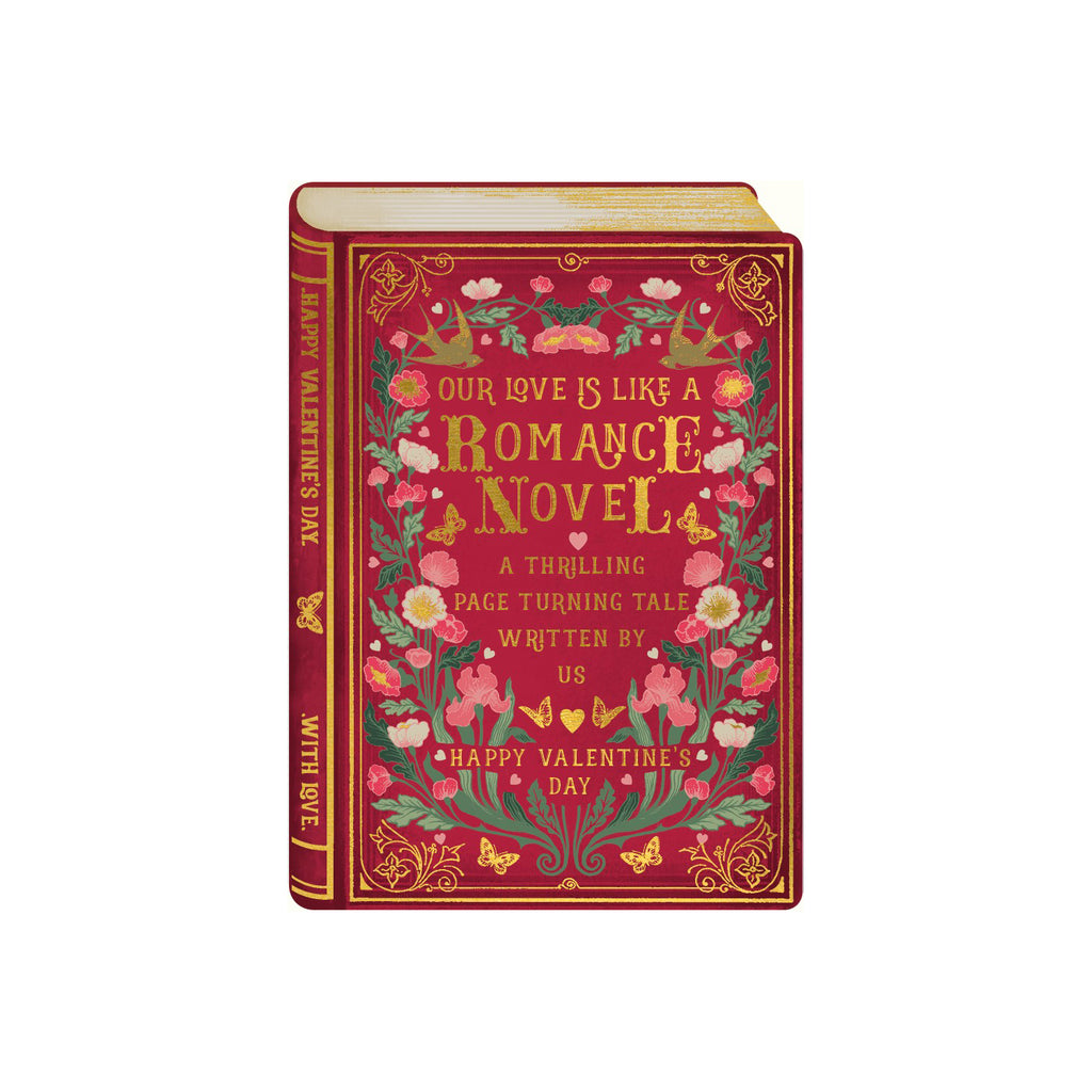 Storybook Romance Novel Valentine's Day Card