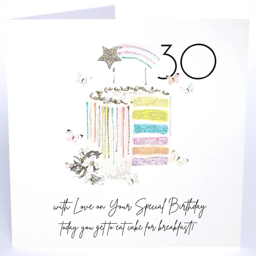 Five Dollar Shake 30th with Love on Your Special Birthday Card