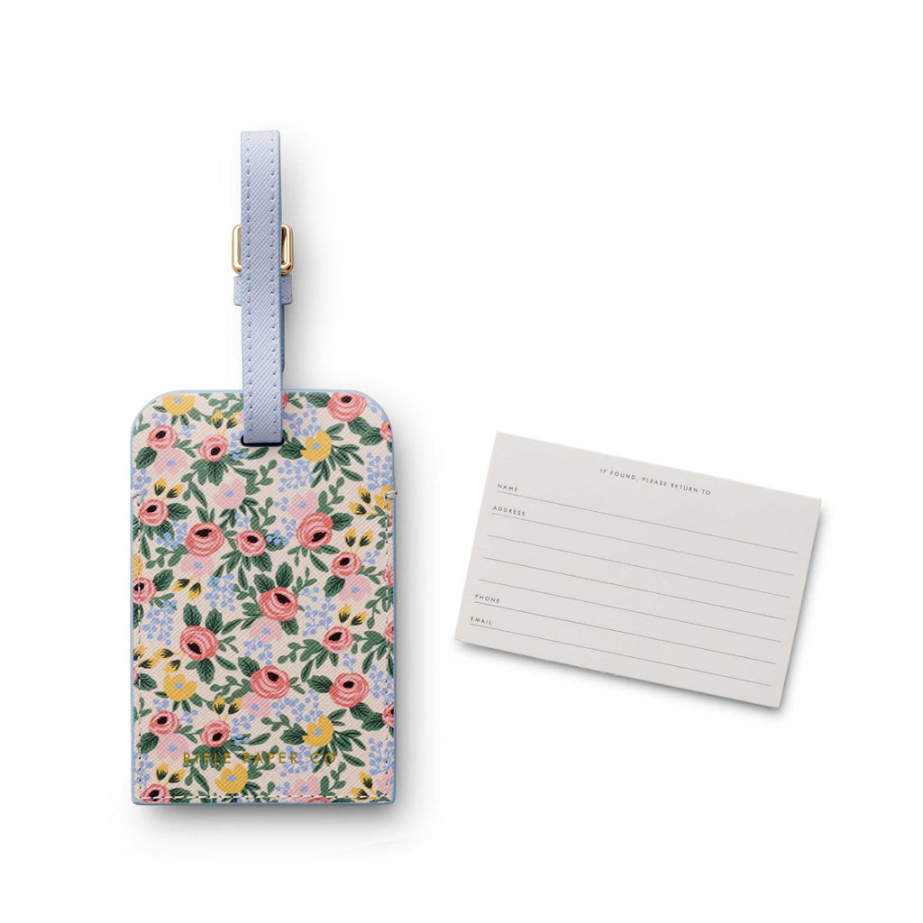 Rifle Paper Co - Rosa Luggage Tag