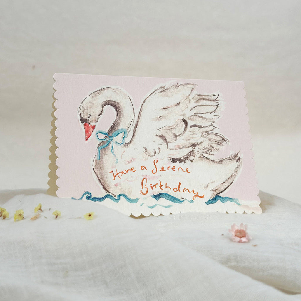 Sophie Amelia Creates - Have A Serene Birthday Card