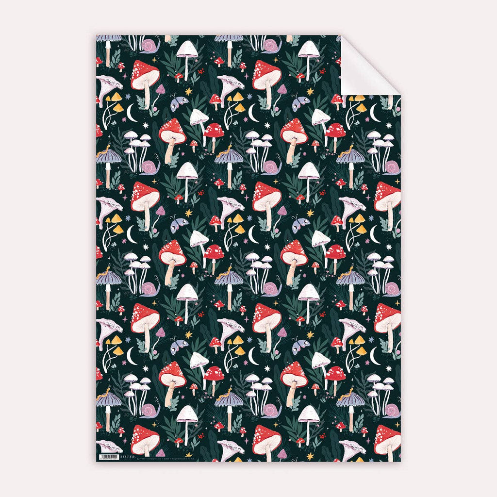 Sister Paper Co. - Mushroom Gift Wrap 