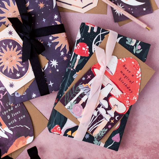 Sister Paper Co. - Mushroom Gift Wrap 