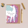 Sister Paper Co. - Unicorn Birthday Card 