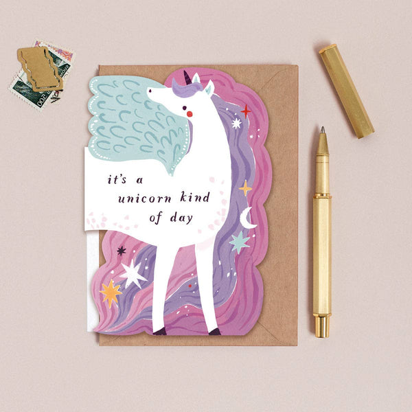 Sister Paper Co. - Unicorn Birthday Card 