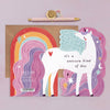 Sister Paper Co. - Unicorn Birthday Card 