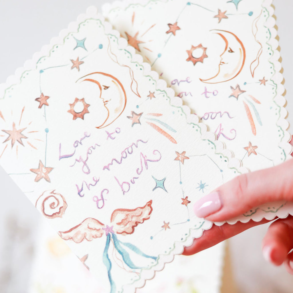Sophie Amelia Creates - Love you to the Moon & Back Card