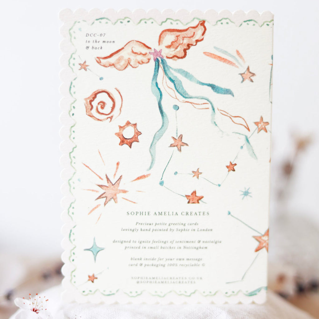 Sophie Amelia Creates - Love you to the Moon & Back Card