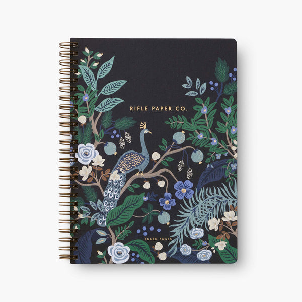 Rifle Paper Co. Spiral Notebook - Peacock