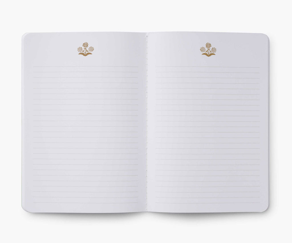 Rifle Paper Co. Set of 3 Stitched Notebooks - Estee