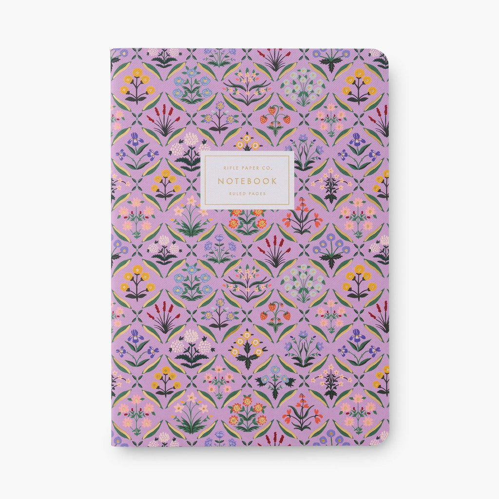 Rifle Paper Co. Set of 3 Stitched Notebooks - Estee