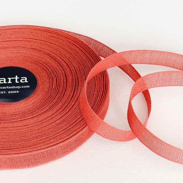 Studio Carta Loose Weave Cotton Ribbon - Sunset