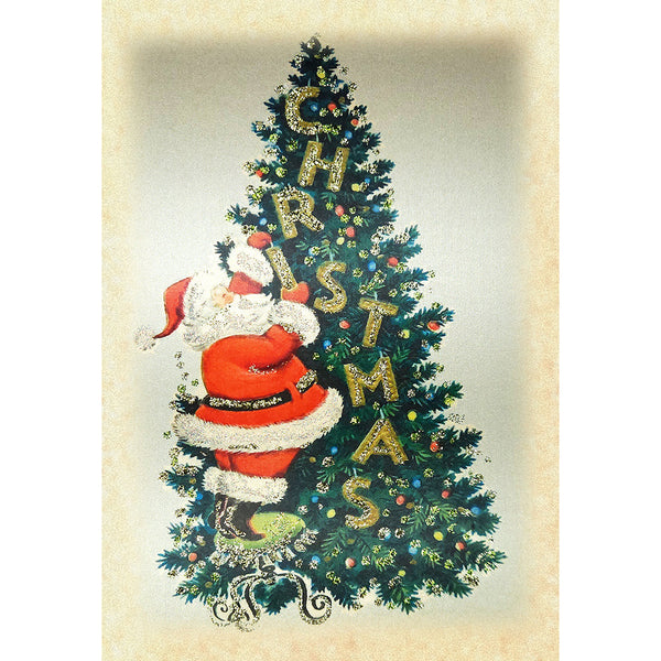 Counting Stars Christmas Tree Card