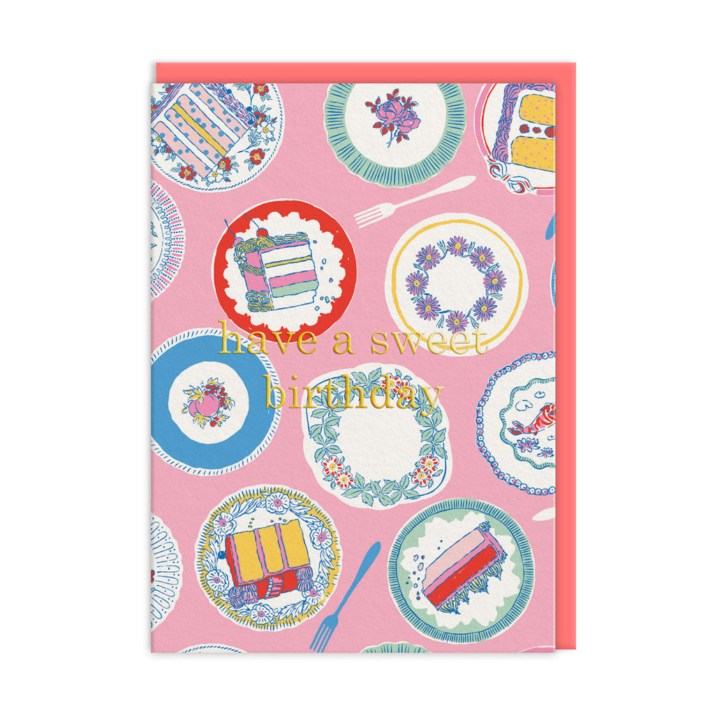 Ohh Deer Tea Party Happy Birthday Card