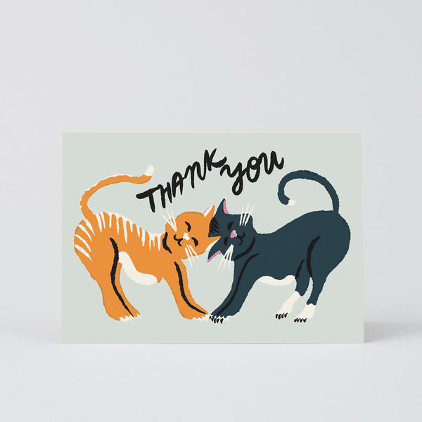 Rozalina Burkova Thank You Cats Card